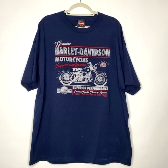 Harley Davidson Back and Front Graphic Tee Size 2XL Silverton Colorado Shirt - Picture 4 of 12